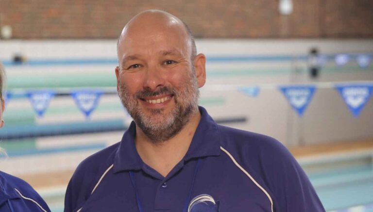 Mark, 50 – “Although I became a swimming teacher later in life, I now see it as my future”