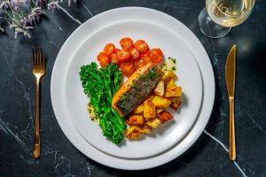 Salmon and chive butter sauce recipe